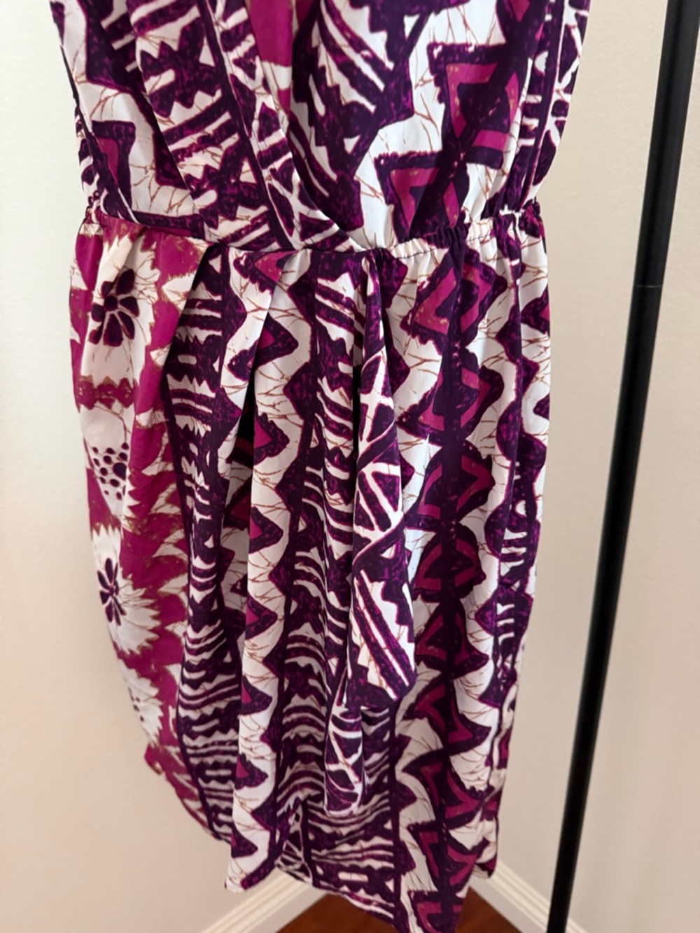 Yoana Baraschi Pink and White Floral Mini Dress - Picture 3 of 7
